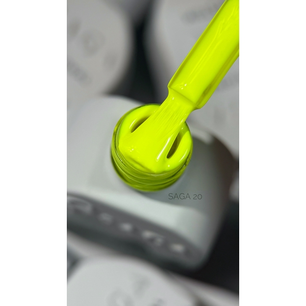 Гель-лак Saga professional Colorist 20, 10 мл
