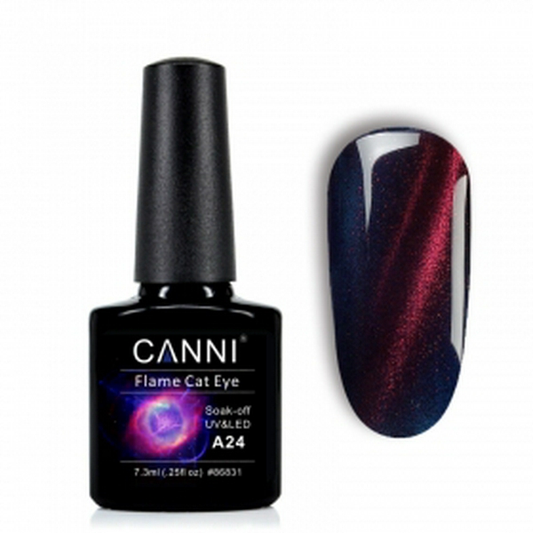 Гель лак CANNI flame cat eye №А24
