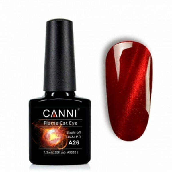 Гель лак CANNI flame cat eye №А26