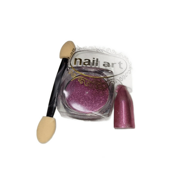 Nail Art Втирка для нігтів дзеркало рожевий