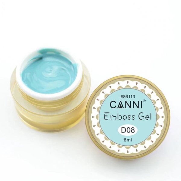 CANNI 3D Embossing gel \ гель-паста №8