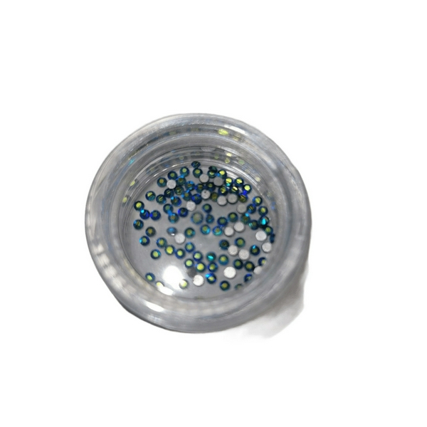 Стрази  Swarovski ss4AB Jet 100 шт