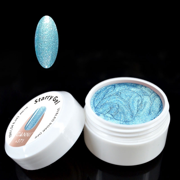 CANNI Starry gel №371 глітерний гель