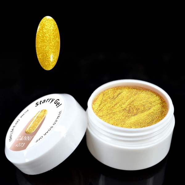 CANNI Starry gel №373 глітерний гель
