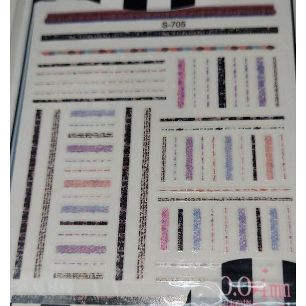 Nail Decals Наклейка на нігті S-705
