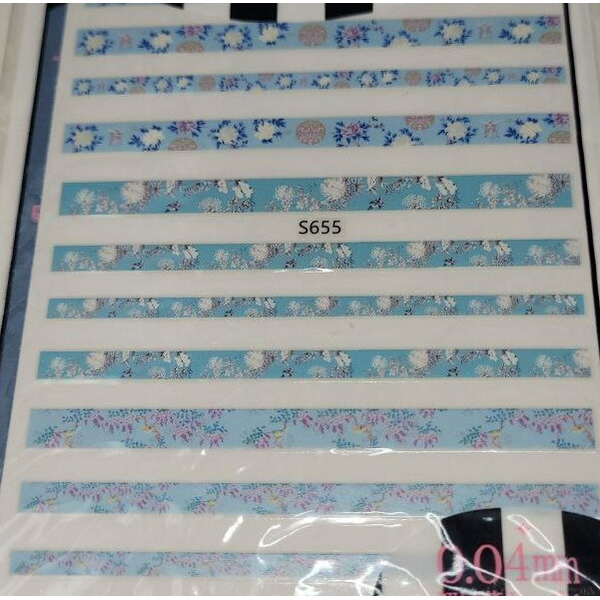 Nail Decals Наклейка на нігті S-655