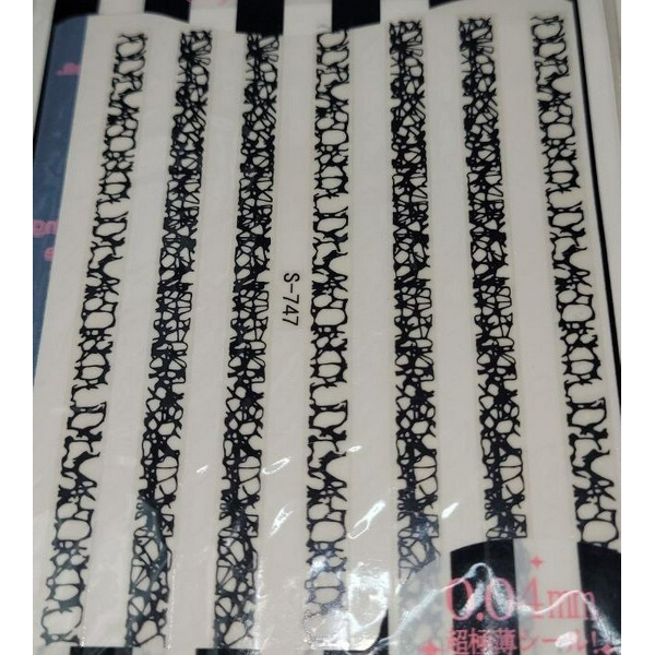 Nail Decals Наклейка на нігті S-747