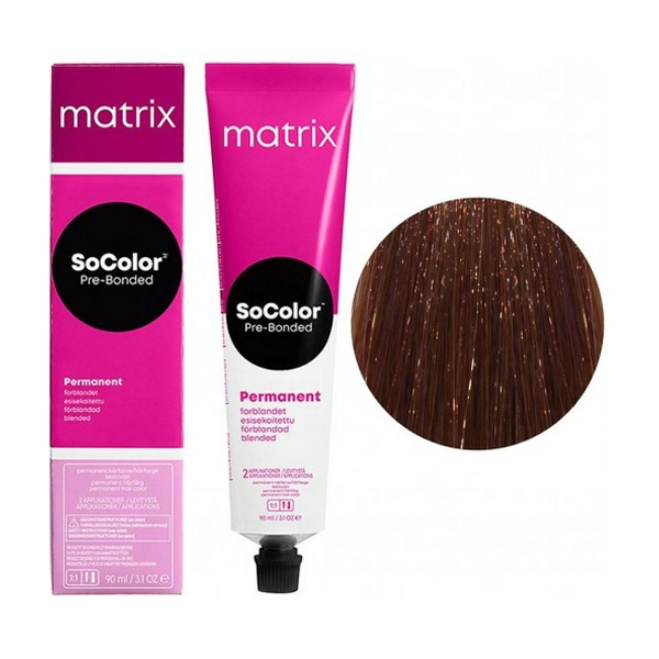 6BC Matrix SoColor Pre-Bonded Permanent Фарба для волосся 90 мл