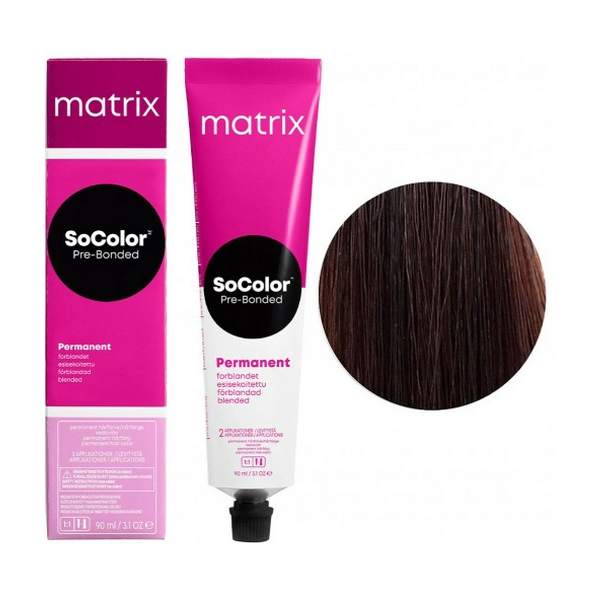 6MA Matrix SoColor Pre-Bonded Permanent Фарба для волосся 90 мл