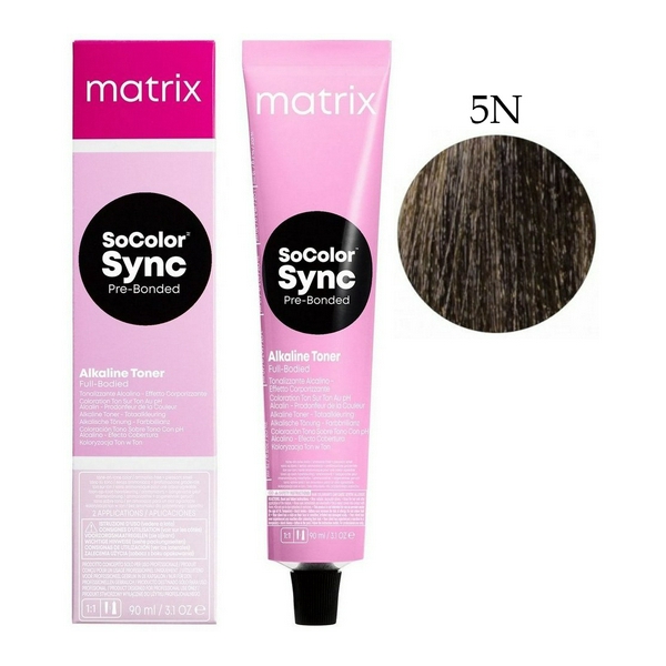 5N тонуюча фарба 90мл Color Sync MATRIX NEW