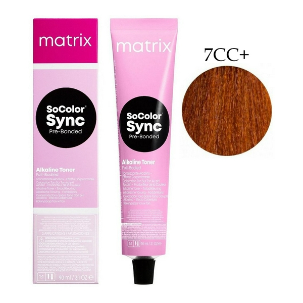 7CC+  тонуюча фарба 90мл Color Sync MATRIX NEW