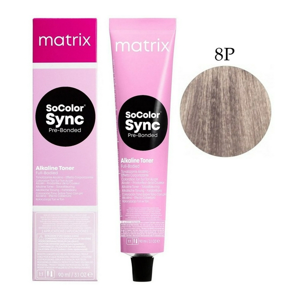 8P тонуюча фарба 90мл Color Sync MATRIX NEW