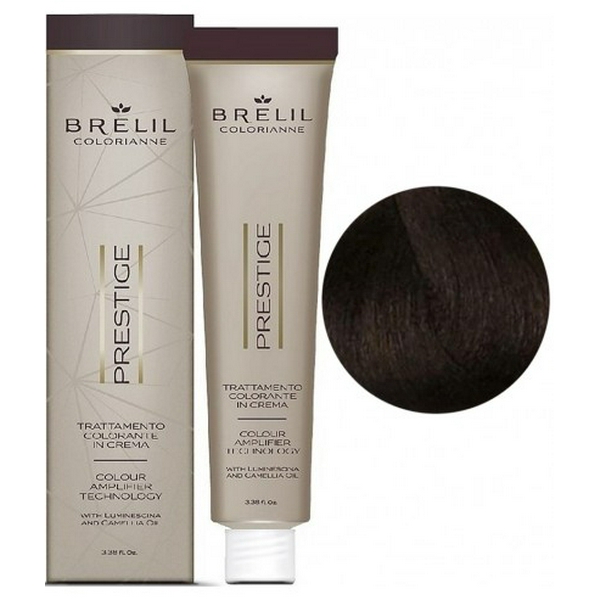 5/00 BRELIL фарба для волосся PRESTIGE 100мл