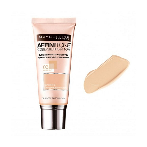 MAYBELLINE Тональний крем AFFINITONE № 03 Light Sand