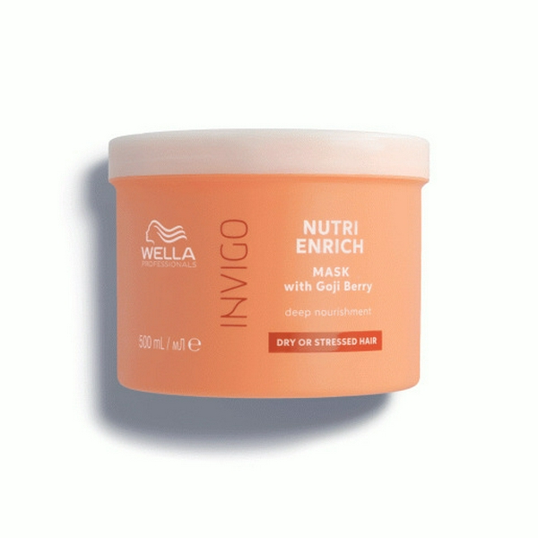Wella Invigo Nutri-Enrich Deep Nourushing Mask  Живильна маска з ягодами годжі 500мл
