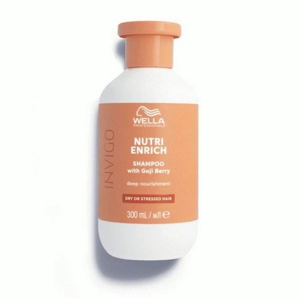 Wella  Nutri-Enrich Deep Nourishing Shampoo, Живильний шампунь з ягодами годжі 300мл