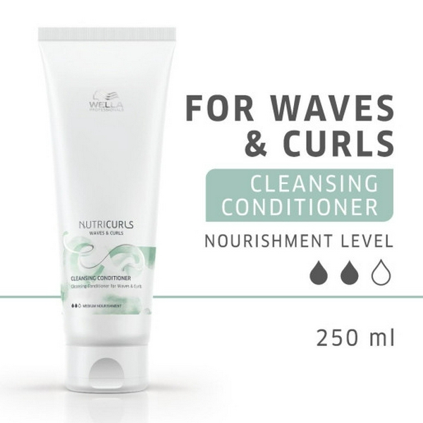 Wella Nutricurls Cleansing Conditioner, 250 ml Кондиціонер для легкого розчісування 