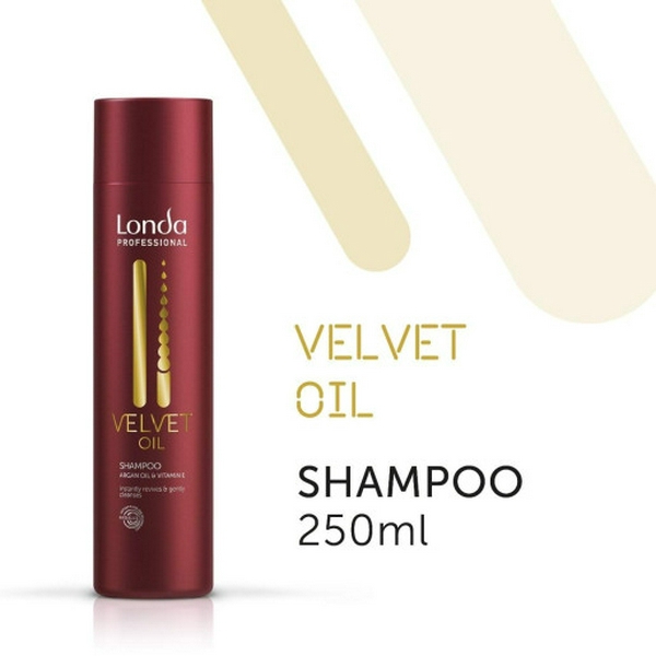Londa VELVET OIL Шампунь з аргановим маслом, вітаміном Е та пантенолом 250 мл