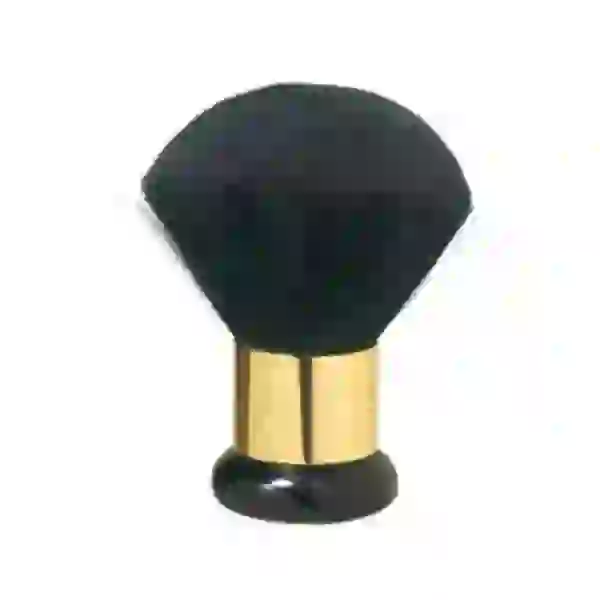 Пензлик для шиї "Jumbo", козяча вовна, чорний