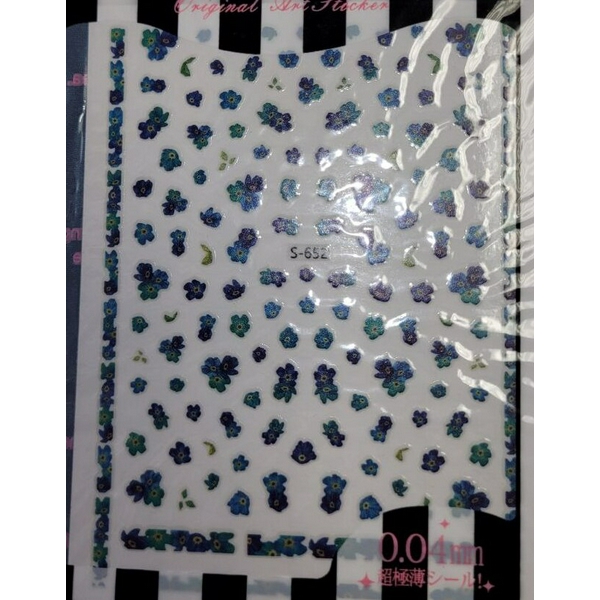 Nail Decals Наклейка на нігті S-652