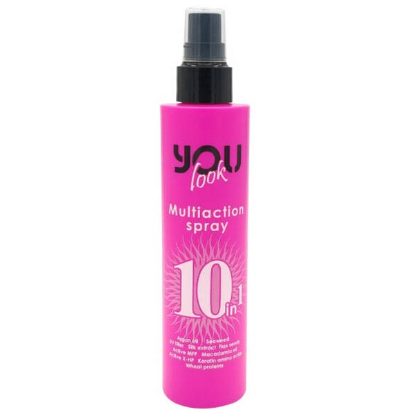 YouLook Professional Multiaction Spray 10 in 1 Pink Мультиспрей миттєвої дії 10 у 1  200 мл