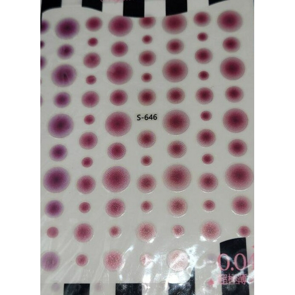 Nail Decals Наклейка на нігті S-646
