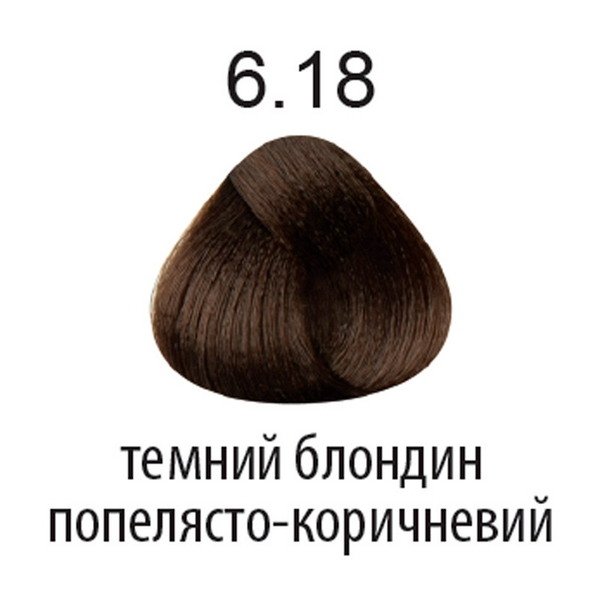 360 фарба для волосся 100 мл 6.18