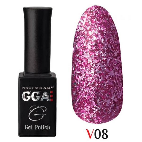 Гель лак GGA Professional Серия "Vegas" Тон 008