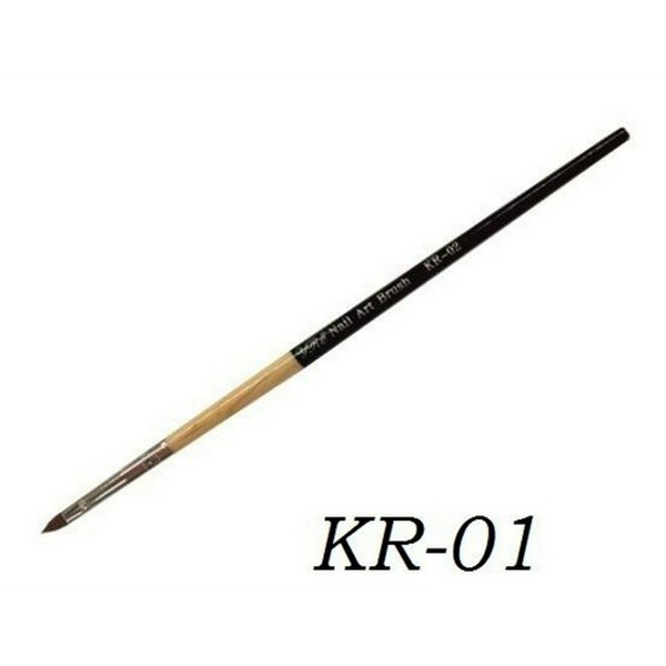 YRE KR-01 Пензлик для гелю, звужений ворс