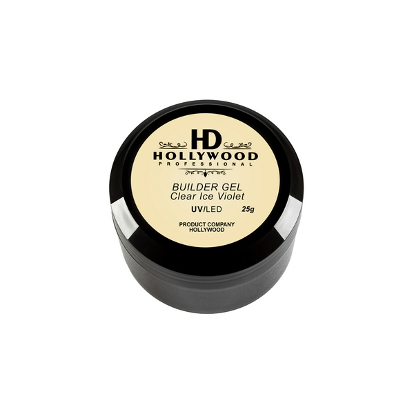 Гель HD Builder Gel Clear Ice Violet  25 мл