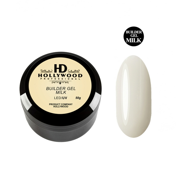 Гель HD Builder Gel MILK 50 мл