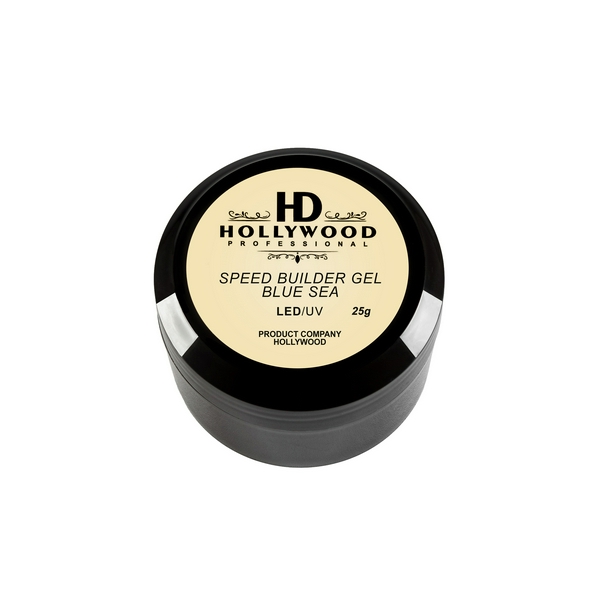 Гель HD Speed Builder Gel Led Blue sea 25 мл