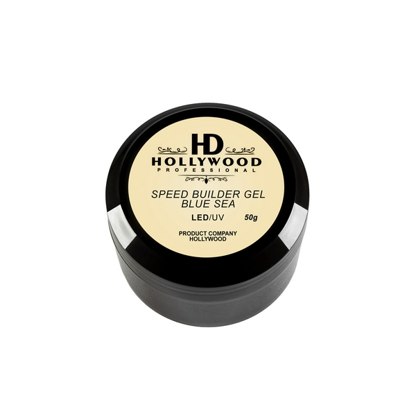 Гель HD Speed Builder Gel Led Blue sea 50 мл