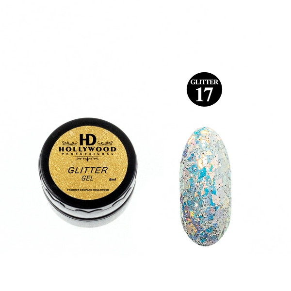 Гель HD GLITTER 17