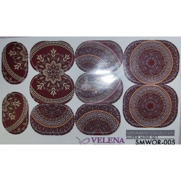 Velena Наклейка на нігті SMWOR-005