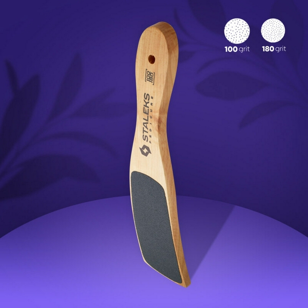 Сталекс Терка для стоп дерев’яна BEAUTY & CARE 10 TYPE 2 100/180 грит