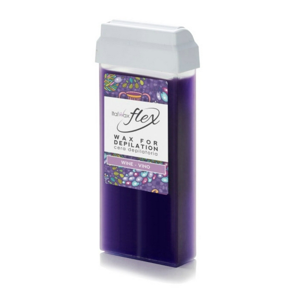 Теплий віск ItalWax Flex "Вино" у картриджі), 100 мл
