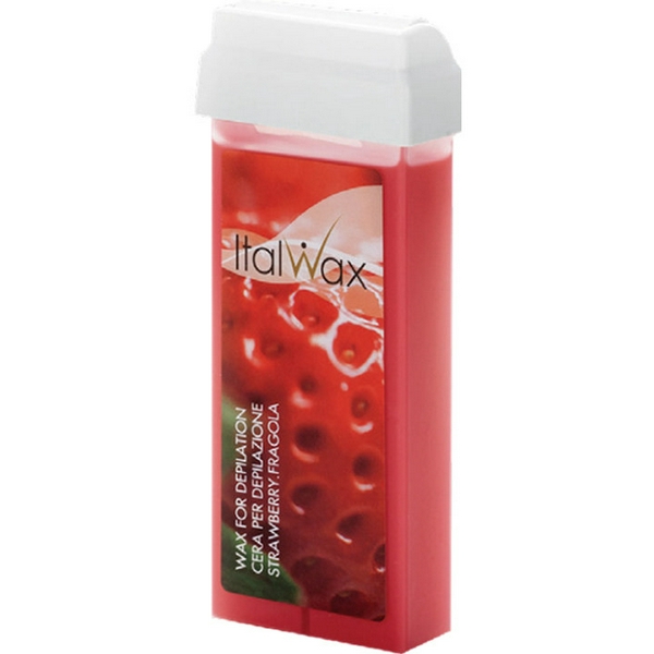 Теплий віск ItalWax Natural Classic "Полуниця" у картриджі 100 мл ItalWax