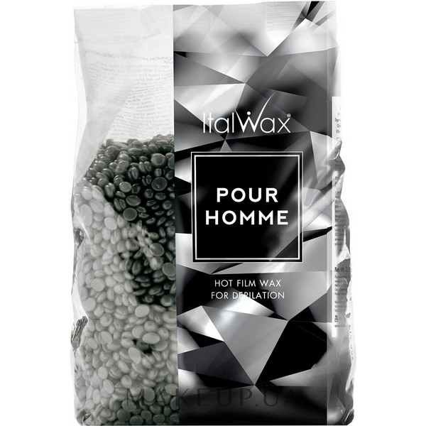 SILVER ItalWax у гранулах (для чоловіків, жорстке волосся), 1 кг