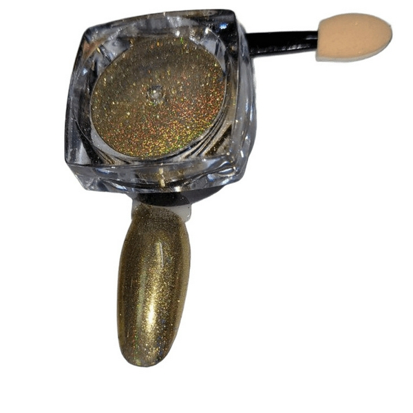 Втирка для нігтів Дзеркальна Призма золото