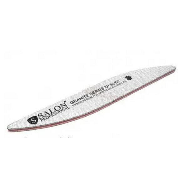 Salon Professional 80/80 GRANITE Пилка для нігтів пелюсток (хвиля)