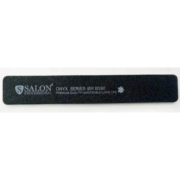 Salon Professional 80/80 ONYX Пилка для нігтів прямокутна широка