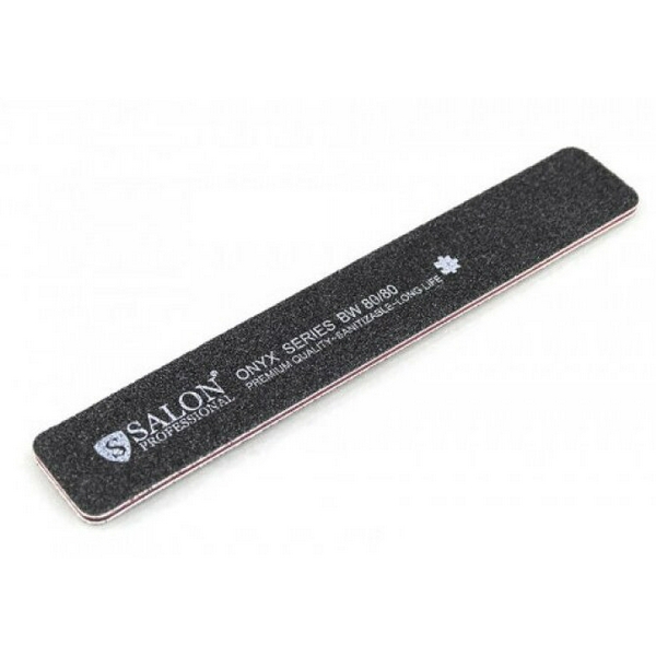 Salon Professional 80/80 ONYX Пилка для нігтів прямокутна широка