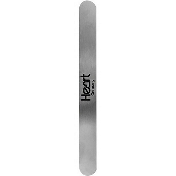 Пилка металева для нігтів, основа пряма HEART Line Metal Steel