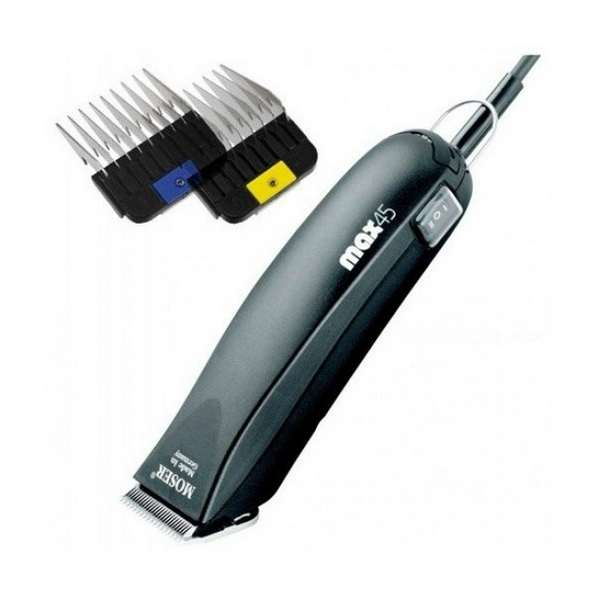 Moser Машинка для підстригання тварин Max45 230V чорна
